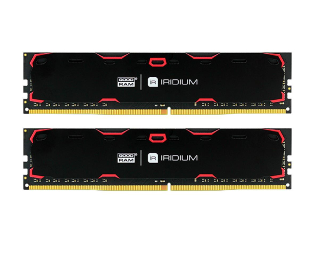 GOODRAM 16GB (2x8GB) 2133MHz CL15 IRIDIUM Black - 387067 - zdjęcie